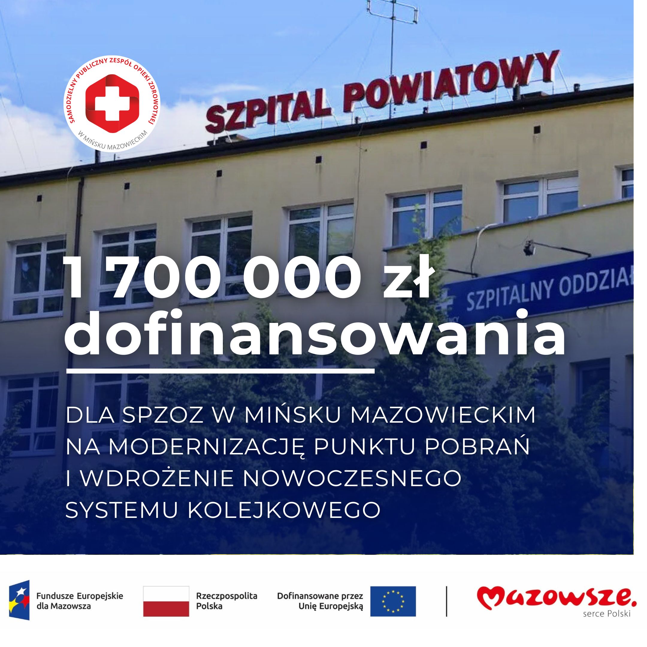 Read more about the article Mamy to! Otrzymaliśmy dofinansowanie na wielką zmianę w SPZOZ w Mińsku Mazowieckim!